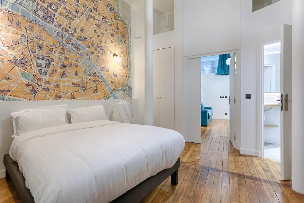 パリLuxury Loft 6P - Arc De Triompheアパートメント パリ